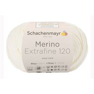 Schachenmayr Merino Extrafine 120 - 102 - Ecru