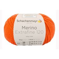 Schachenmayr Merino Extrafine 120 - 125 - Oranje