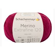 Schachenmayr Merino Extrafine 120 - 132 - Wijnrood