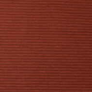 Ottoman Rib Jersey - Uni - Terracotta