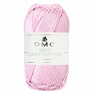 DMC 100% Baby Cotton - 760 - Lichtroze