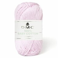 DMC 100% Baby Cotton - 766 - Pastelroze