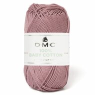 DMC 100% Baby Cotton - 768 - Mauve