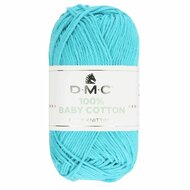 DMC 100% Baby Cotton - 785 - Cyaanblauw