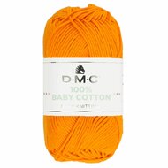 DMC 100% Baby Cotton - 792 - Mandarijn