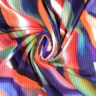 Rib Jersey - Vormen - Multicolor