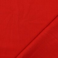 Linnen - Uni Washed - Rood