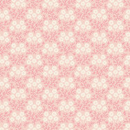 Katoen - Pink Trailing Flowervine - Roze