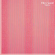 Poplin - Stripes with Words - Wit-Rood