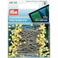 Prym Glaskopspelden Zilver