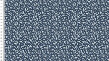 Poplin Sweet Flowers Navy