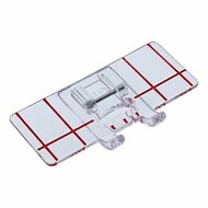 Janome 9mm - Transparante Randgeleidervoet &quot;FB&quot;
