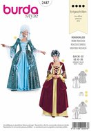 Burda Patroon 2447 - Rococo Jurk