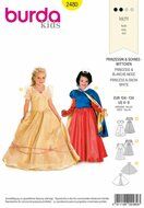Burda Patroon 2480 - Prinses en Sneewwitje