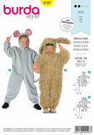 Burda Patroon 4107 - Muis en Hond