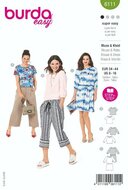Burda Patroon 6111 - Bloes en Jurk