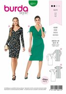Burda Patroon 6211 - Jurk