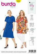 Burda Patroon 6305 - T-shirt en Jurk