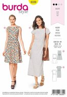 Burda Patroon 6339 - Jurk