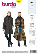 Burda Patroon 6462 - Mantel