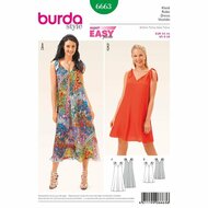 Burda Patroon 6663 - Jurk