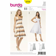 Burda Patroon 6758 - Jurk