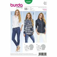 Burda Patroon 6849 - Bloes