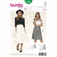 Burda Patroon 6880 - Rok