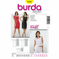 Burda Patroon 7972 - Jurk
