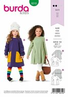 Burda Patroon 9310 - Jurk
