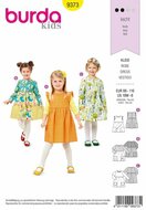 Burda Patroon 9373 - Jurk