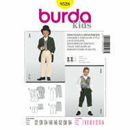 Burda Patroon 9528 - Biedermeier Kostuum