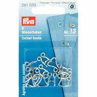 Prym Haken En Ogen Zilver N13