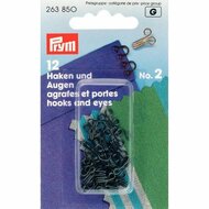 Prym Haken En Ogen Zwart N2