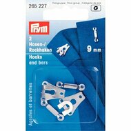 Prym Rokhaken Zilver 9mm