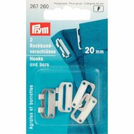 Prym Broekhaken Zilver 20mm