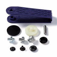 Prym Anorak Drukknoop Zwart 15mm