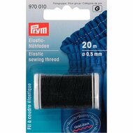 Prym Elastisch Naaigaren Zwart