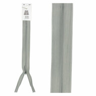 Blinde Rits - 60cm - Muizengrijs (577)