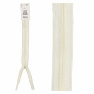 Blinde Rits - 22cm - Gebroken Wit (841)