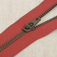 Niet Deelbare Metaalrits - 12cm - Rood (519)