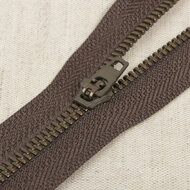 Niet Deelbare Metaalrits - 12cm - Bruin (570)