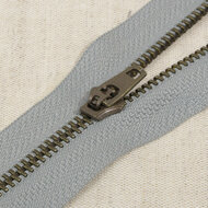 Niet Deelbare Metaalrits - 8cm - Muizengrijs (577)