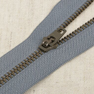 Niet Deelbare Metaalrits - 8cm - Grijs (578)