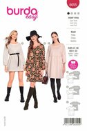 Burda Patroon 6055 - Jurk