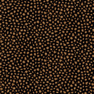 Poplin Animal Skin Zwart