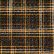 Jacquard Jersey Ruiten Zwart/Geel