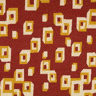 Jacquard Jersey Kubus Brique