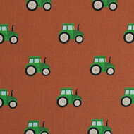 Katoen Happy Harvest Tractor Bruin