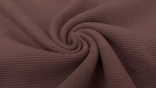 Ottoman Rib Jersey - Uni - Oudroze